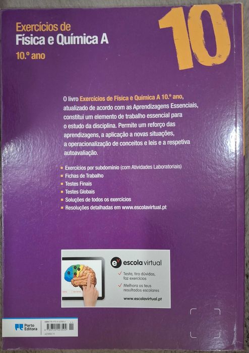 Exercícios Física e Química 10 Ano