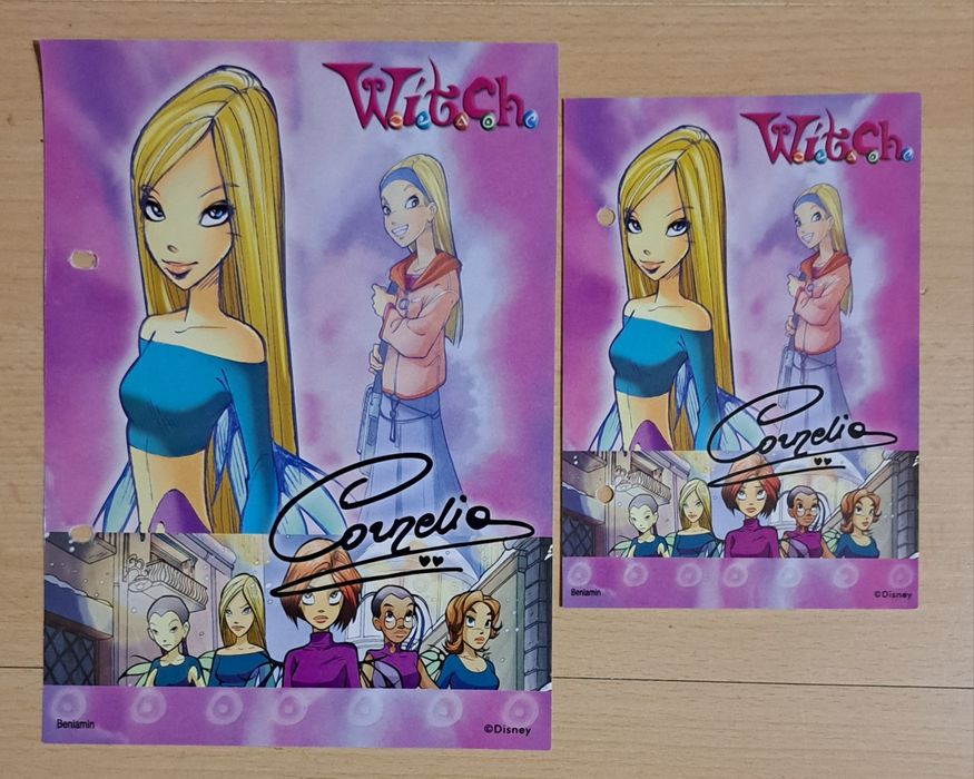 WITCH 1- karteczki kolekcjonerskie.