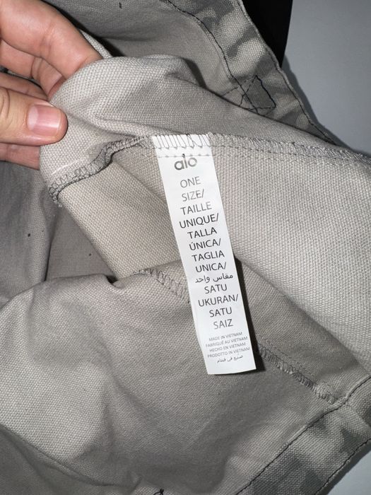 Сумка шопер Alo yoga з твердими ручками