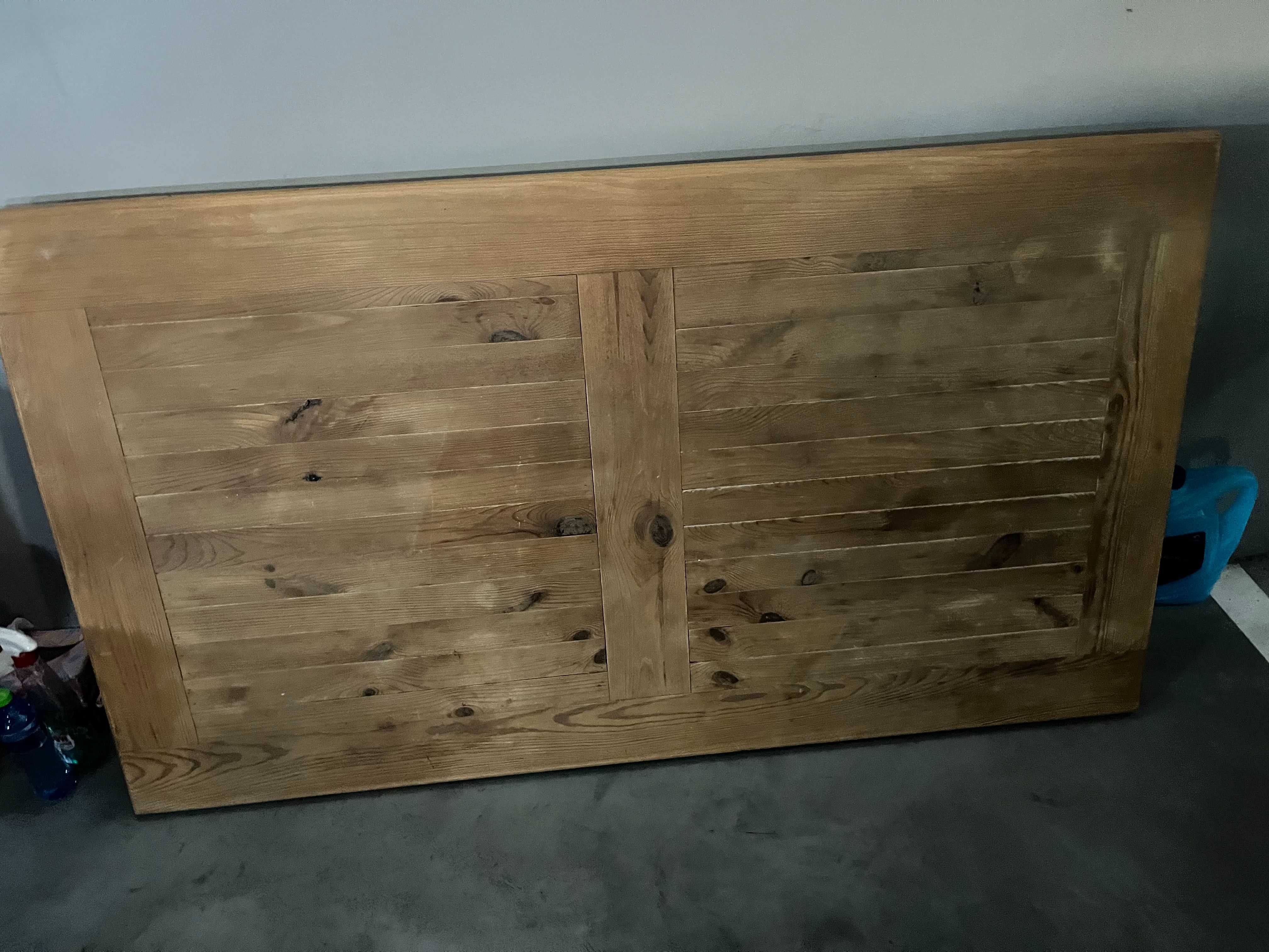 Stół z litego drewna, 160x90, używany