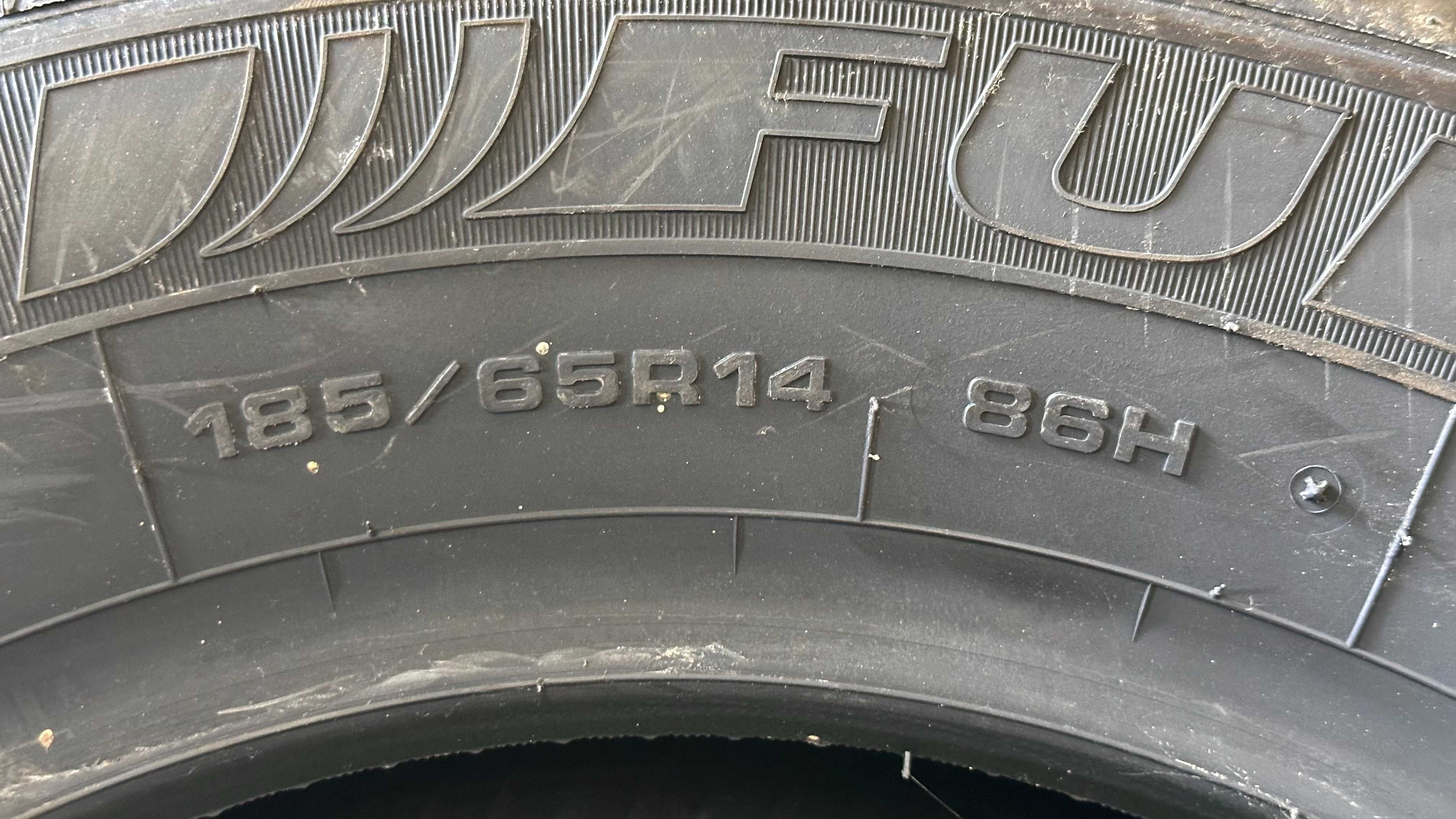 Komplet 185 65 R14 84H Fulda EcoControl HP bieżnik 4x7,5mm
