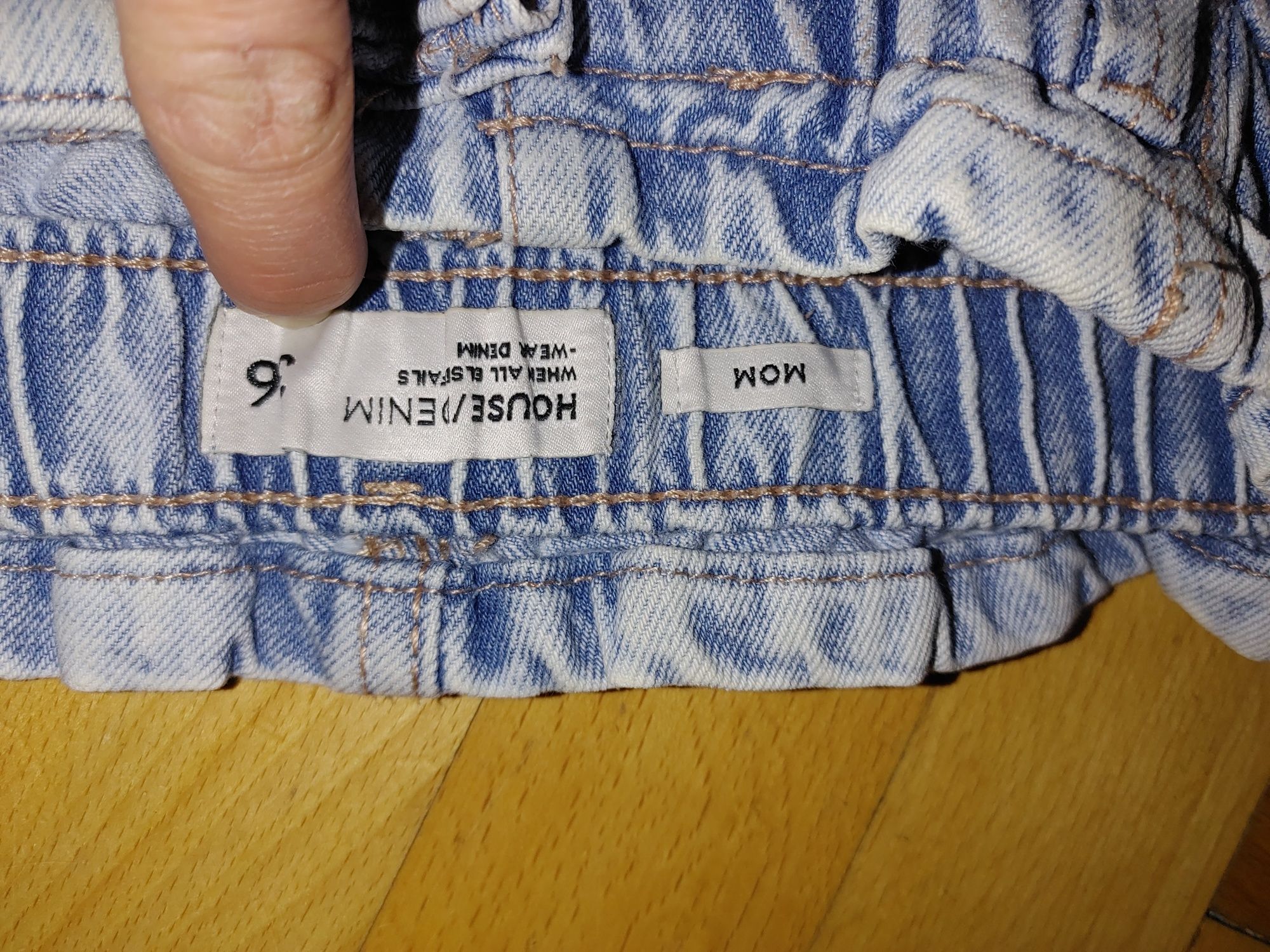 Nowe spodnie jeans mom Cropp rozm.36