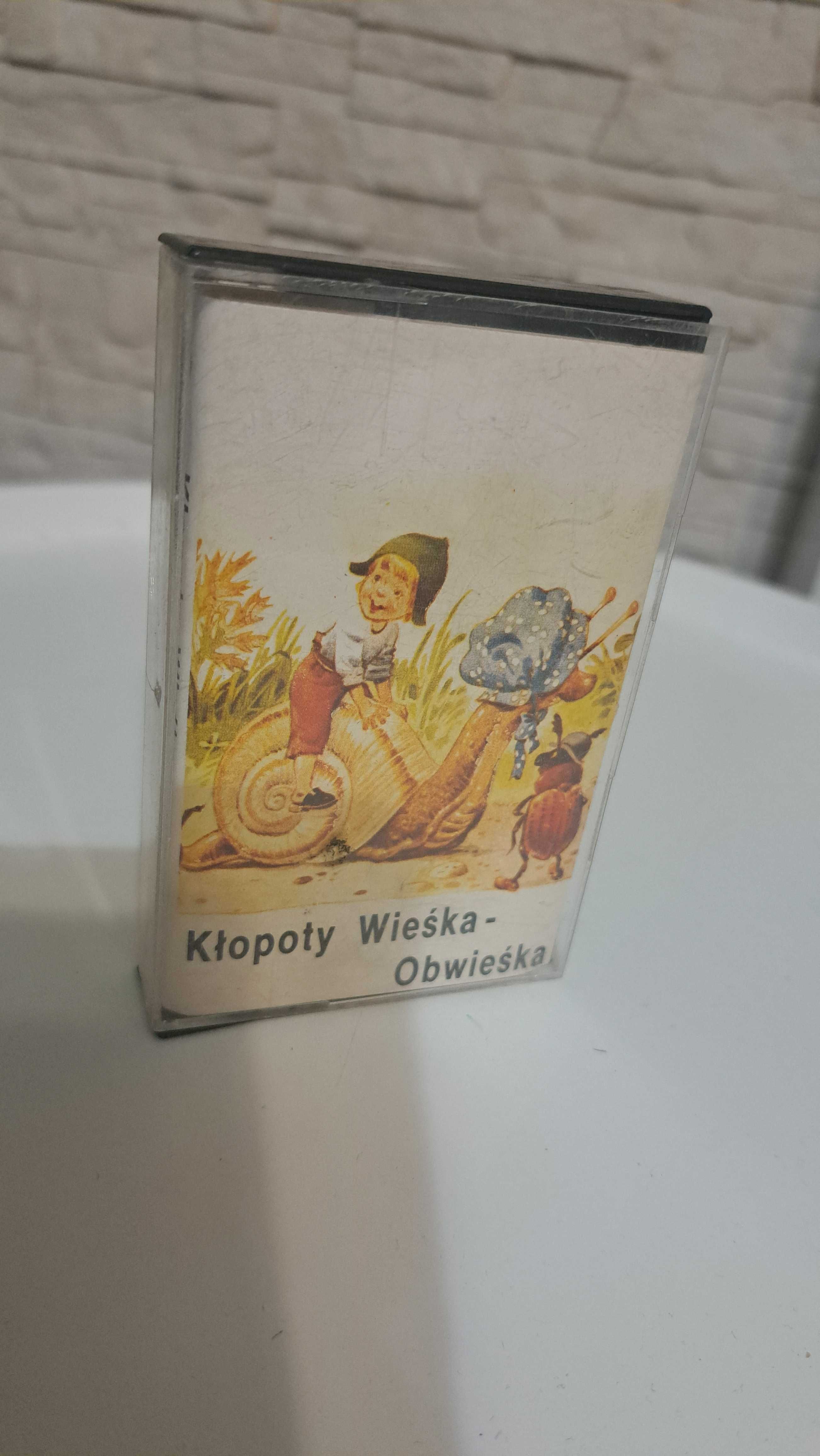 Kaseta audio Kłopoty Wieśka Obwieśka