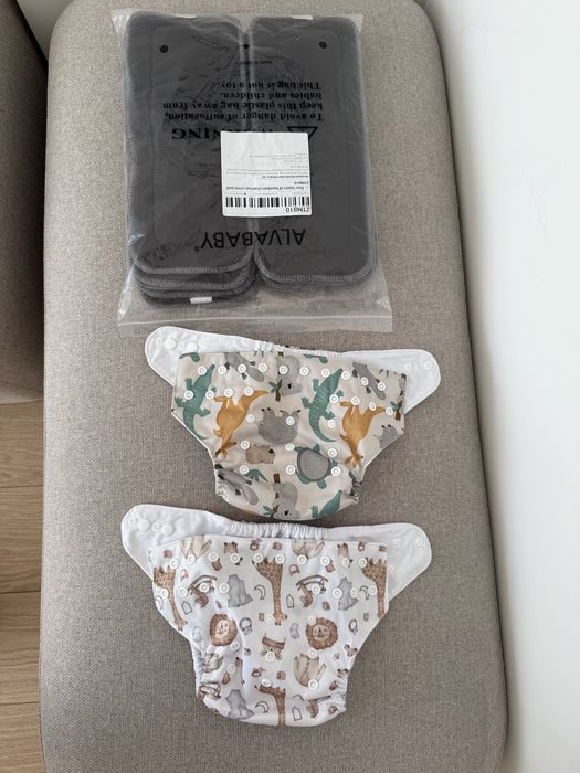 набор: 2 многоразовых подузника и 10 квладышей на смену