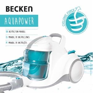 Aspirador Aquapower Beken avariado para peças
