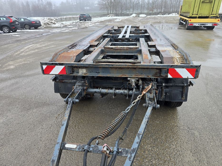 Przyczepa Huffermann 18.65 do Hakowca 19,5 RESOR BLIŹNIAK platforma