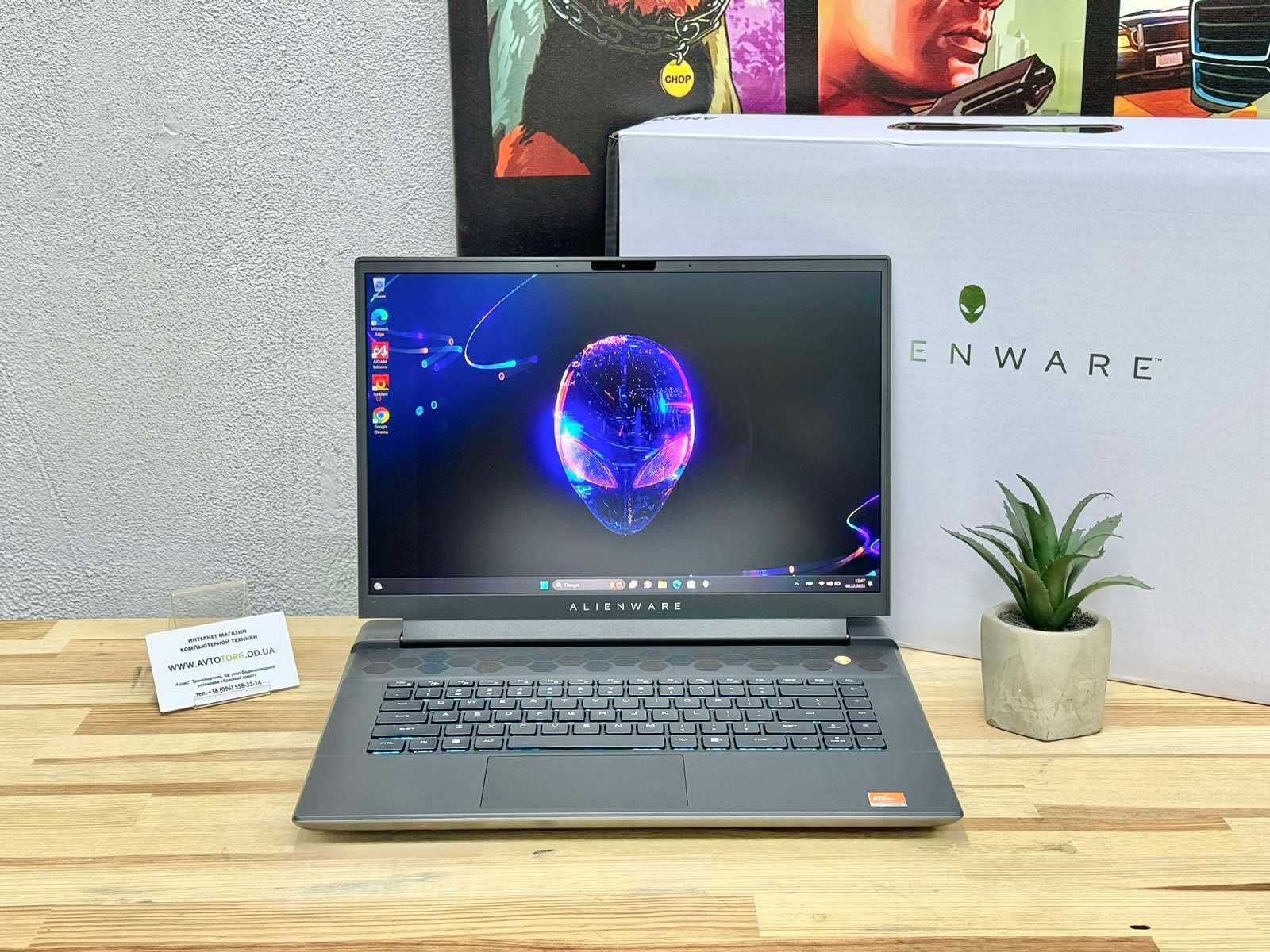 Повністю новий Dell Alienware / 16" 480 Гц Екран / Ryzen 9 7845Hx