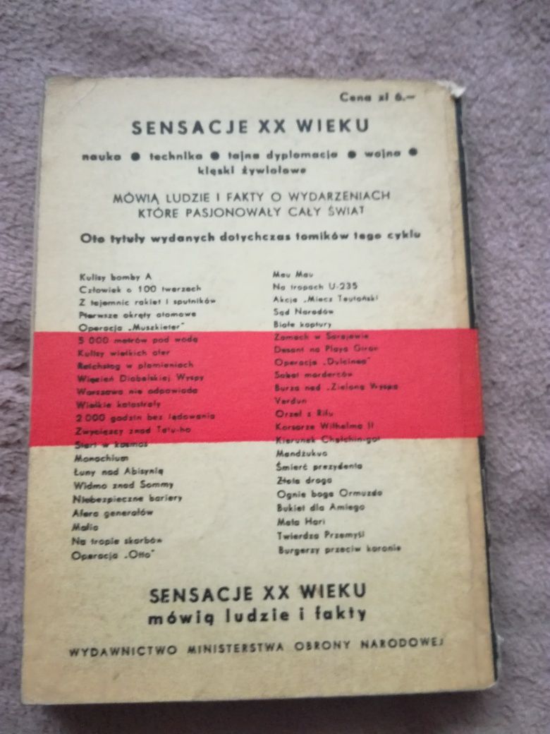 Marian Turski Operacja terminal Sensacje 20 wieku 1967