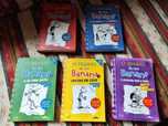 5 Livros "O diário de um banana"