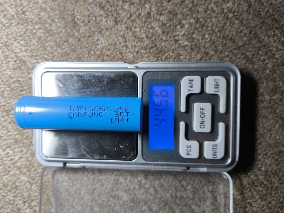 Аккумулятор  Li-Ion Samsung 18650 29E 2900mAh v7 3,7V