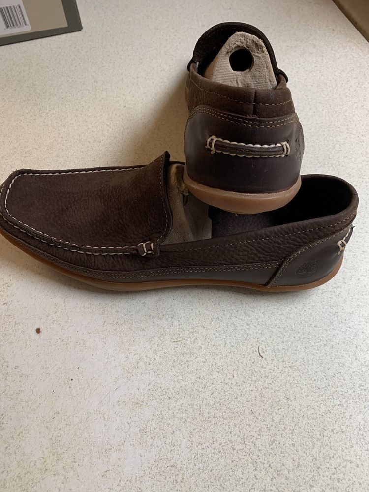 Timberland мокасины кожаные