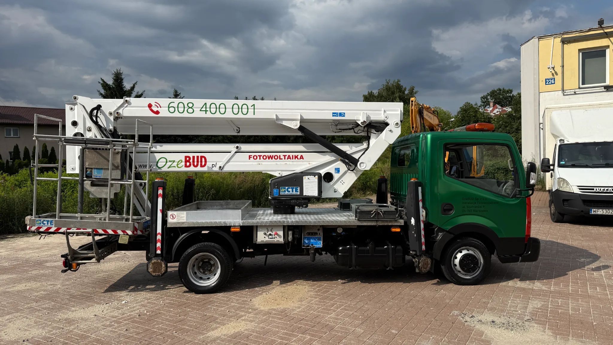 Nissan CABSTAR  Nissan Cabstar Podnośnik Koszowy 23m Faktura VAT 23% 135.000zł netto