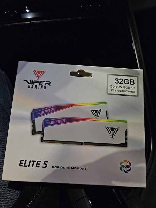 Pamięć RAM DDR5 Patriot Elite 5 RGB 32GB 6000MT/s CL30