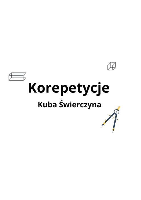 Korepetycje z matematyki