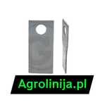 Komplet nożyków SAMASZ 6L+6P AGTECH 105×49×4 mm, Ø19
