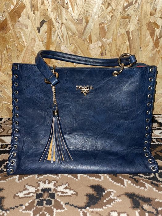 Жіноча Сумка Prada 1:1 Кожа