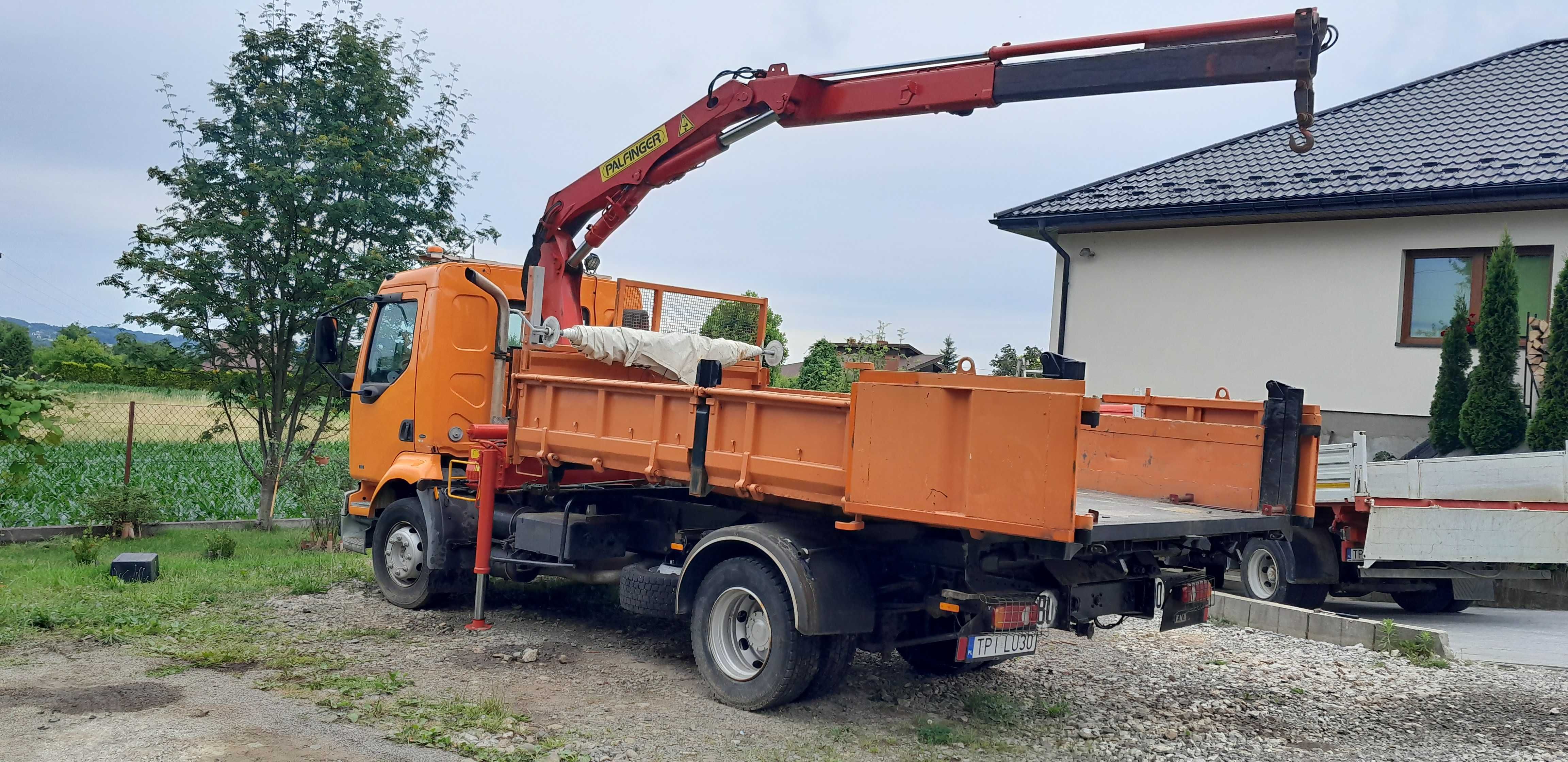 HDS usługi transport wywrotką ,kruszywa