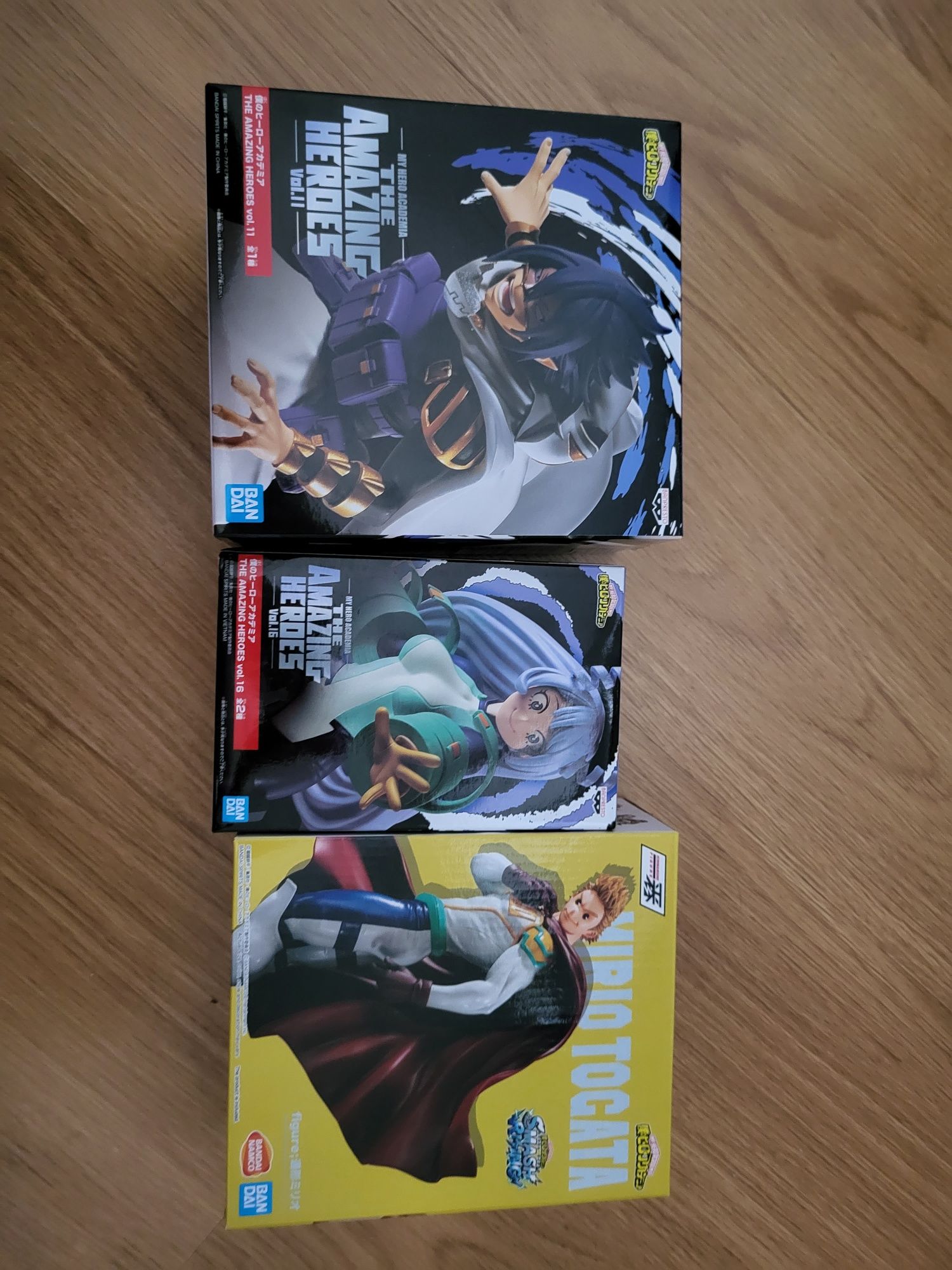 Mirio togata, Nejire hado, tamaki amajiki (the big 3)