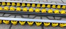 Prowadnice rolkowe 3,75 mb - tory rolkowe transportowe, magazynowe