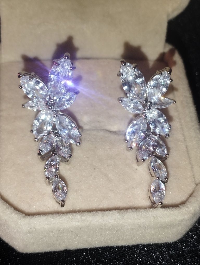 Серьги серебро Diademagranda