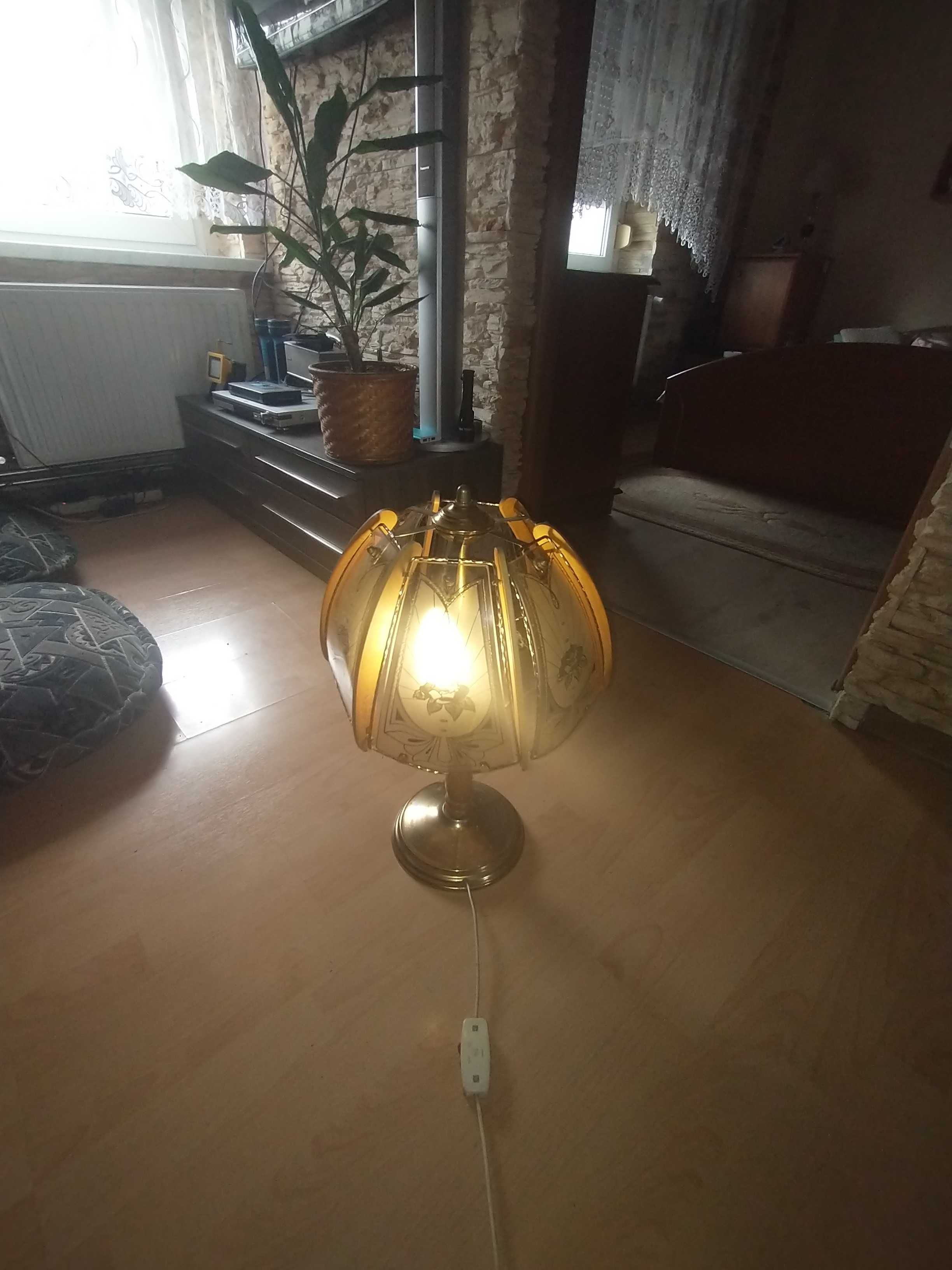 Lampka stojąca 50cm wysoka i 35 szeroka