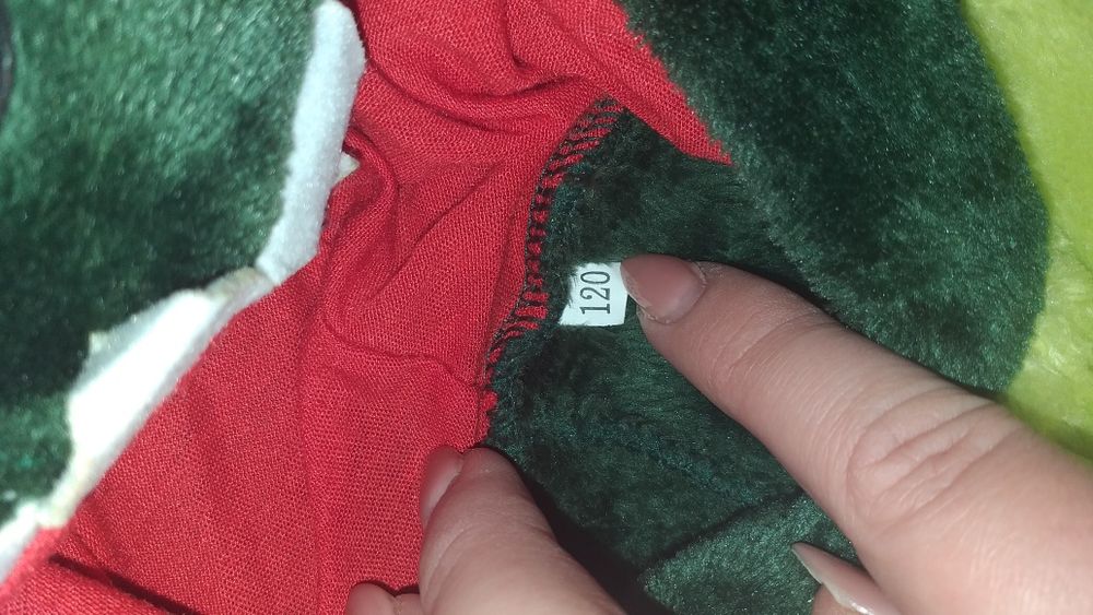 Nowy Kombinezon piżama przebranie smok dinozaur