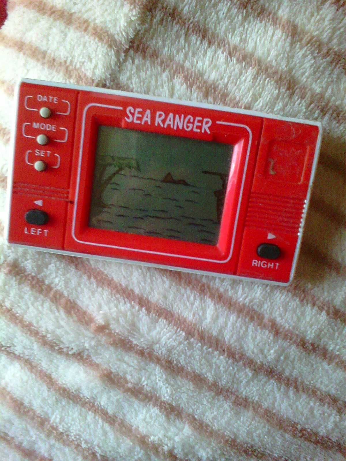Game & Watch sea ranger lcd game nao testado para peças