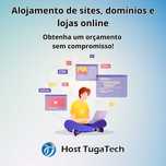 Alojamento de sites, lojas online e domínios