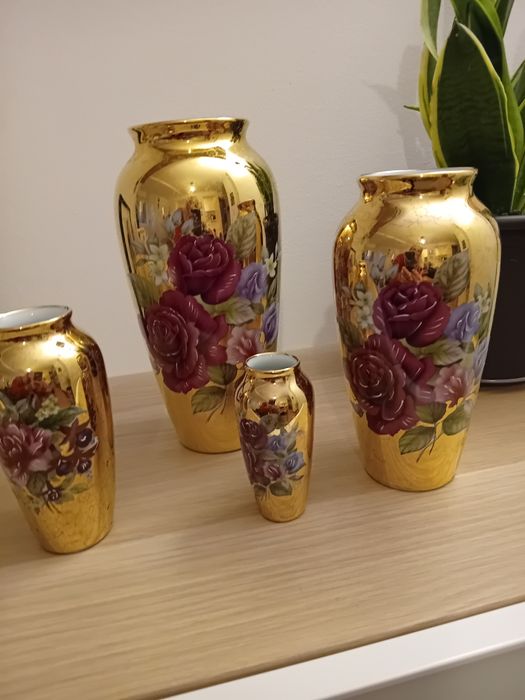 Vendo conjunto de quatro peças decoração Limoges