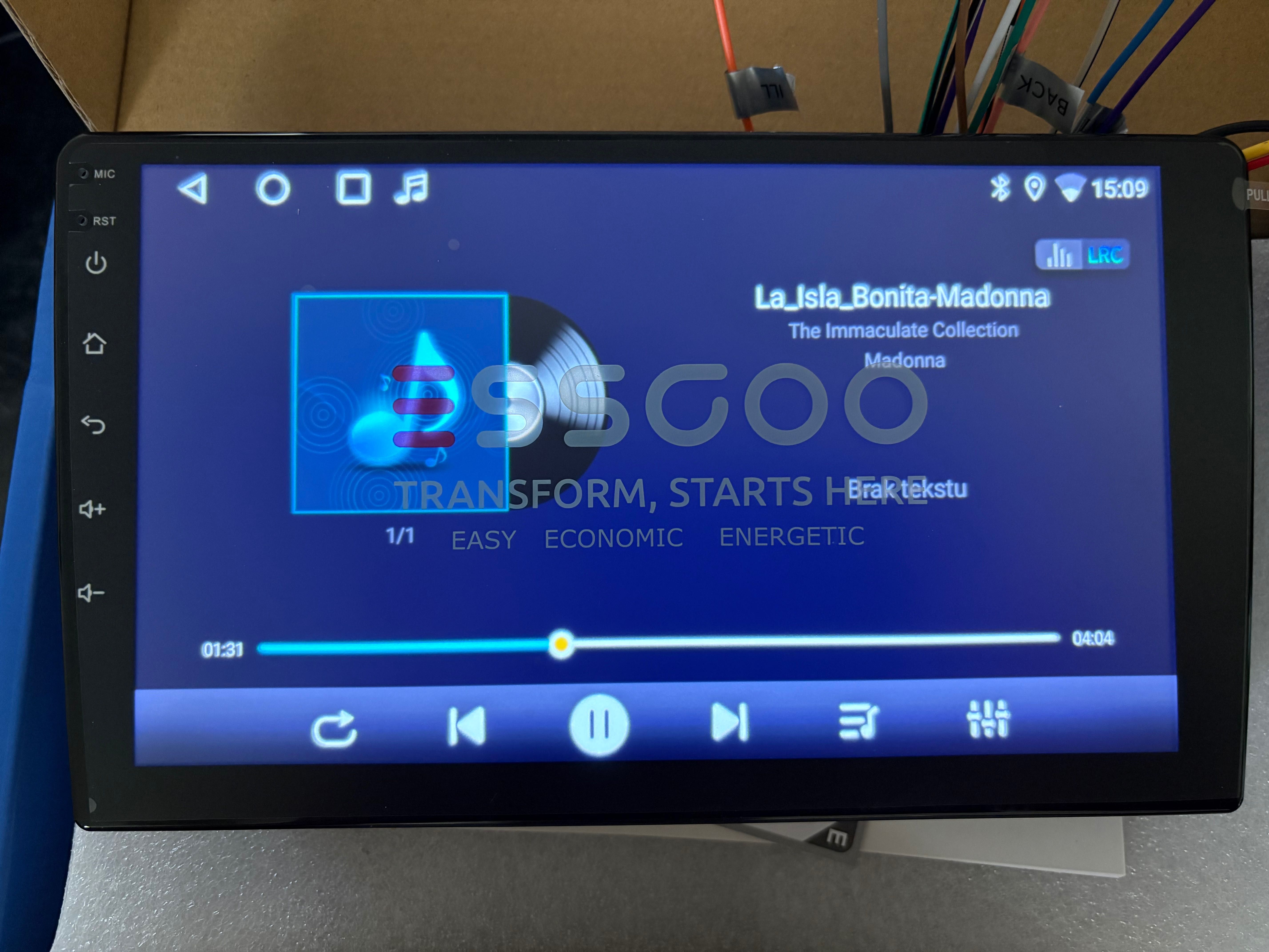 Radio samochodowe 2din 9” Android 14, 4/64 4x1.5Mhz 1280x720 Mali T720
