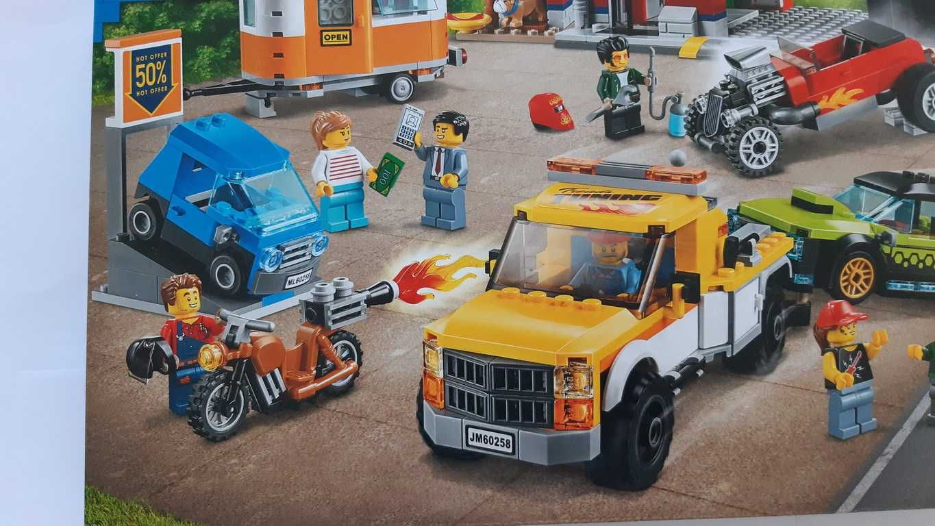Lego City 60258 Tuning Workshop selado