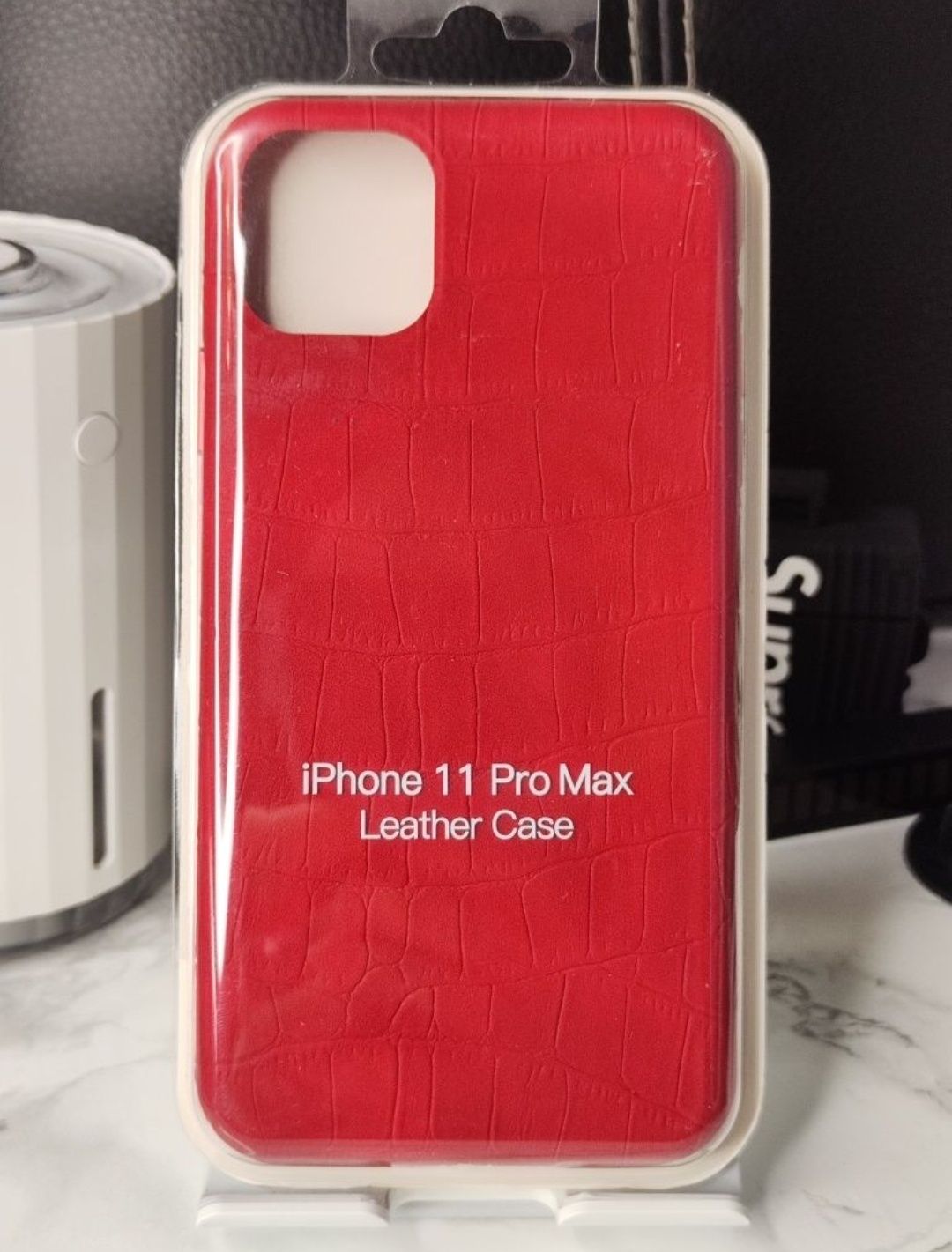 Чехол кожаный на iPhone 11 12 Pro Max Чохол шкіряний бампер
