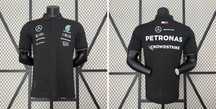 Camisola F1 Mercedes 24 - Polo preto