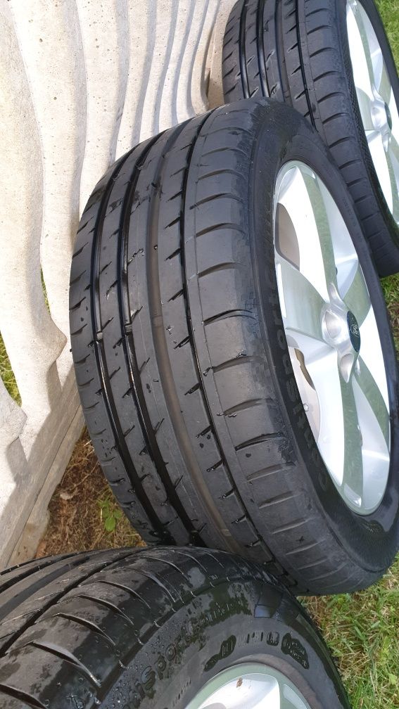 Felgi aluminiowe 17 Ford  5x108 opony letnie 225/50