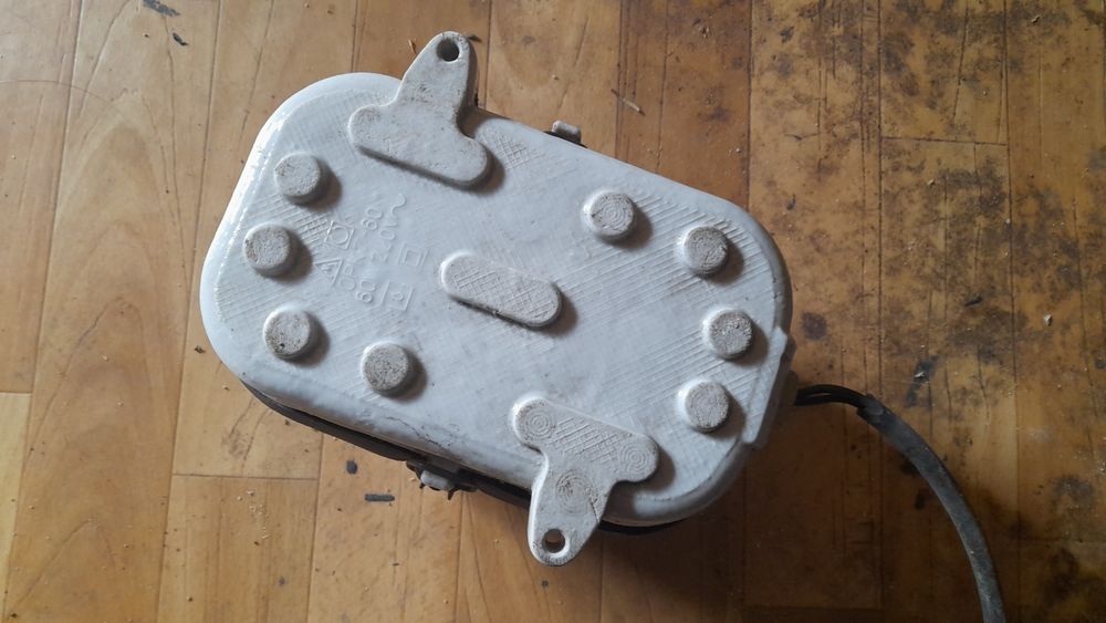 Stara lampa loft z PRL