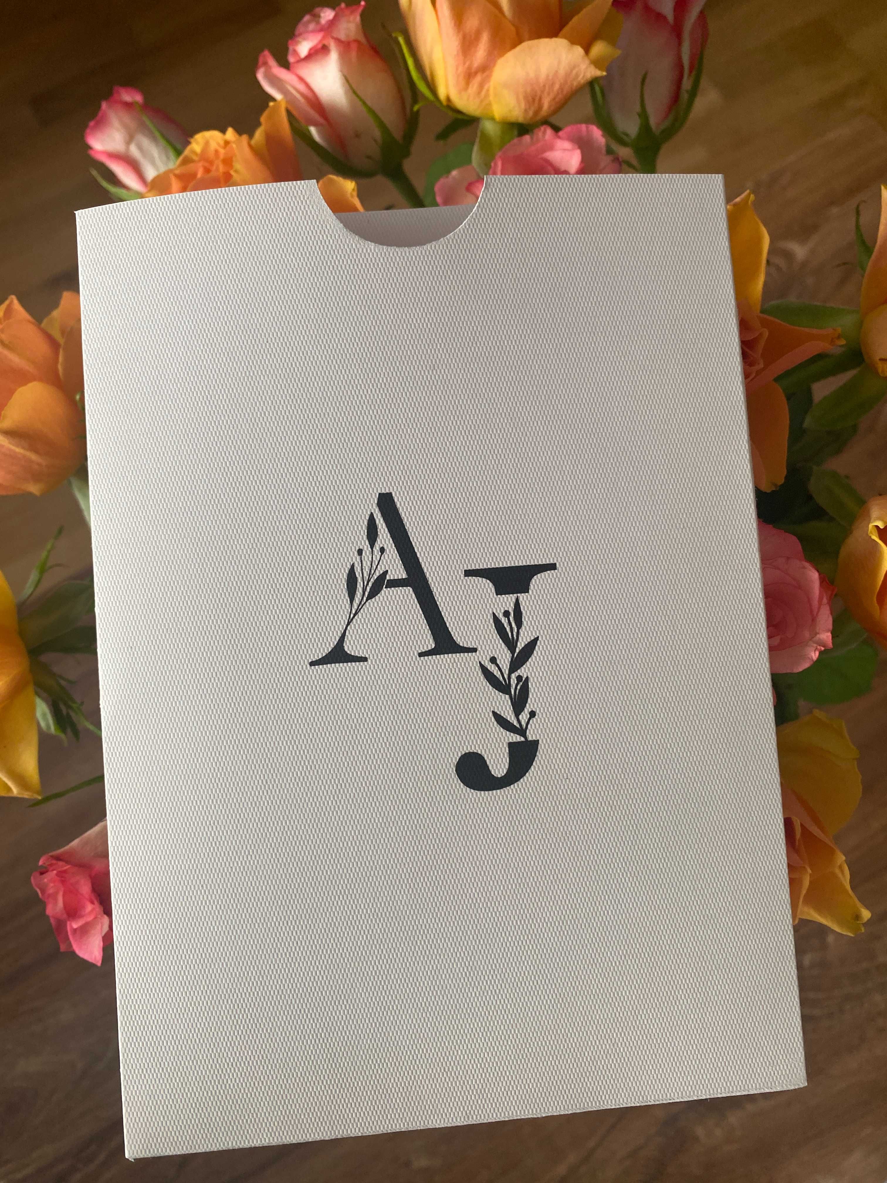 Koperty zaproszenia ślubne personalizowane