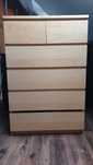 Komoda Ikea Malm sześć szuflad
