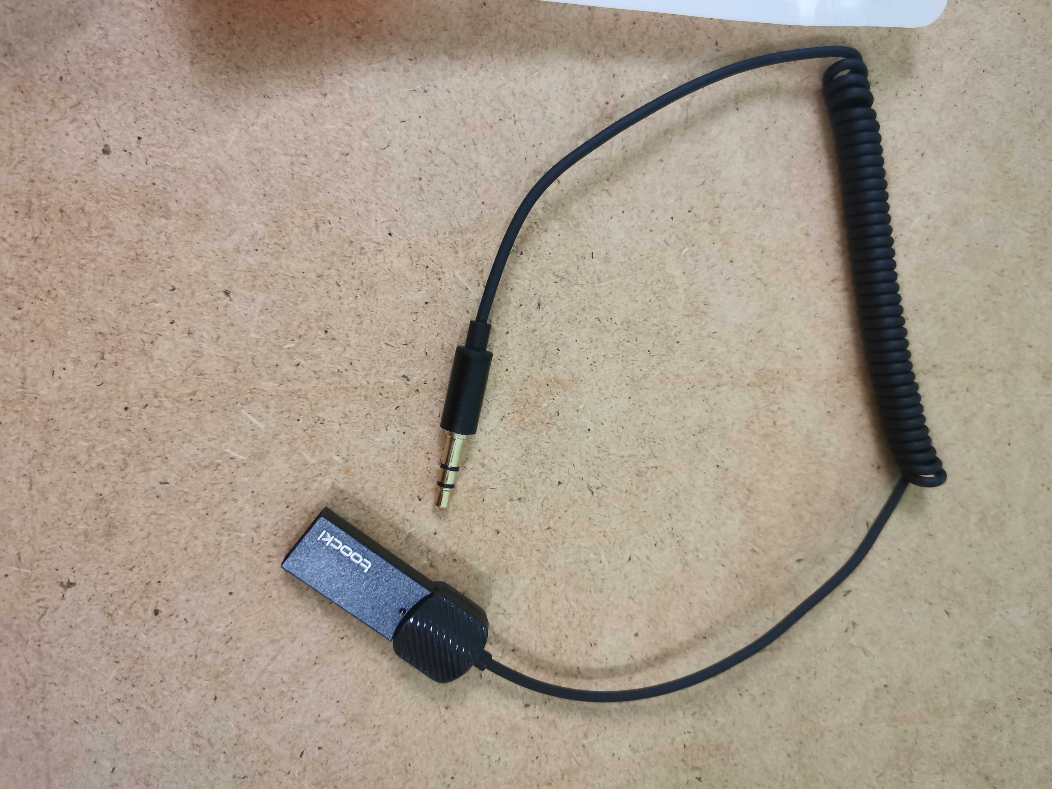 Toocki   AUX Bluetooth 5.0 автомобільний  приймач з мікрофоном