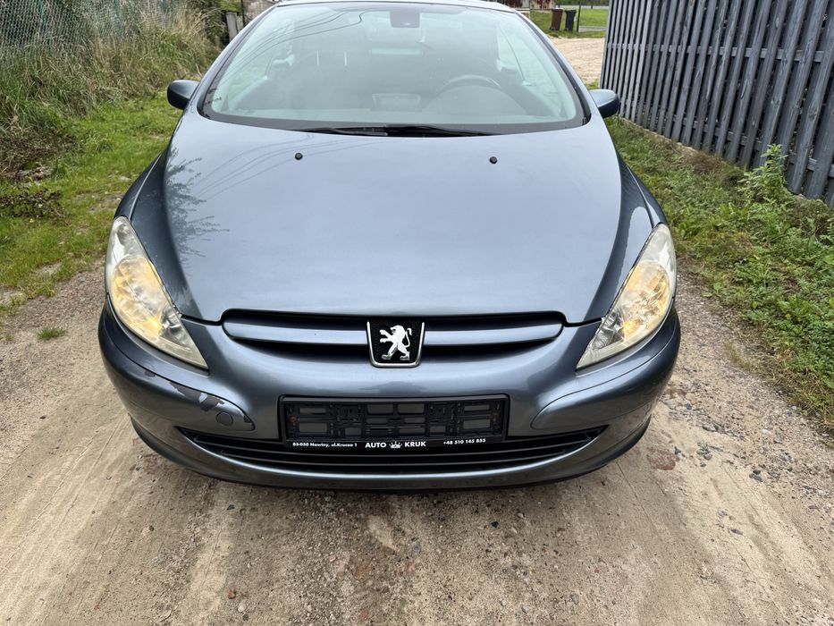 Peugeto 307 CC 2.0 benzyna, niemieckie papiery