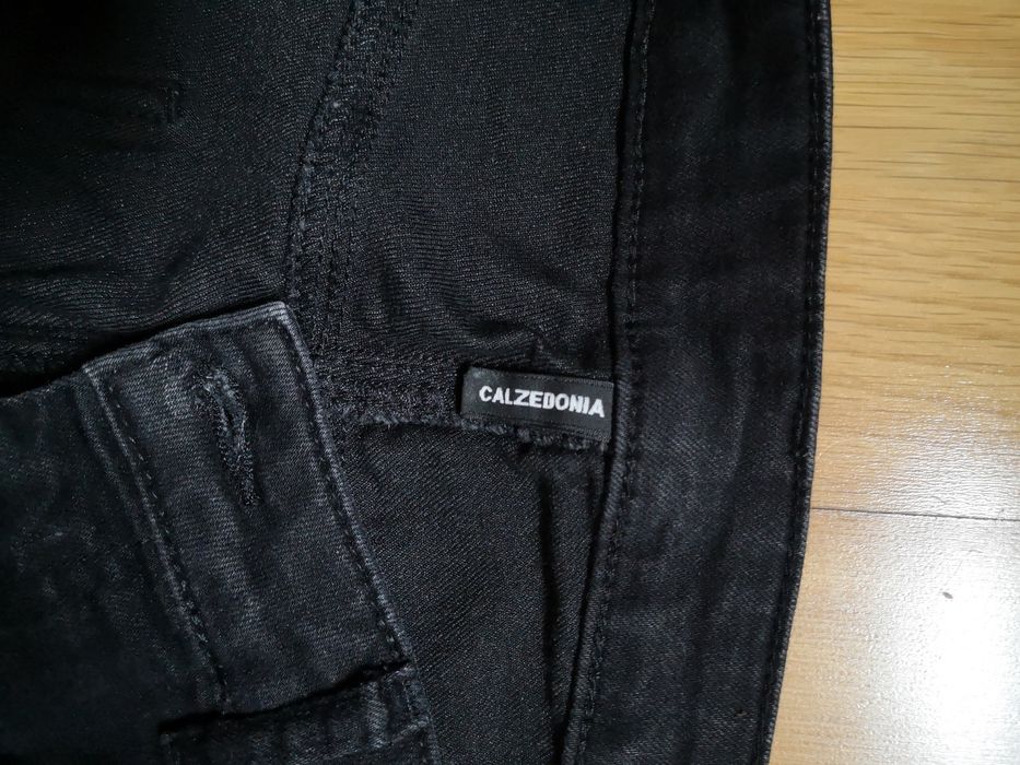 Calças pretas ganga calzedonia