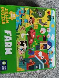 Puzzle Farma, Zielona Sowa 3+