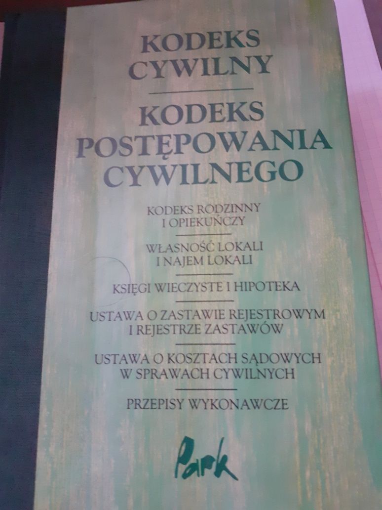 Kodeks cywilny Kodeks postępowania cywilnego MNP