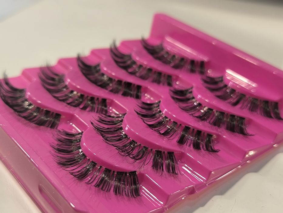 Sztuczne rzęsy na pasku 5 par