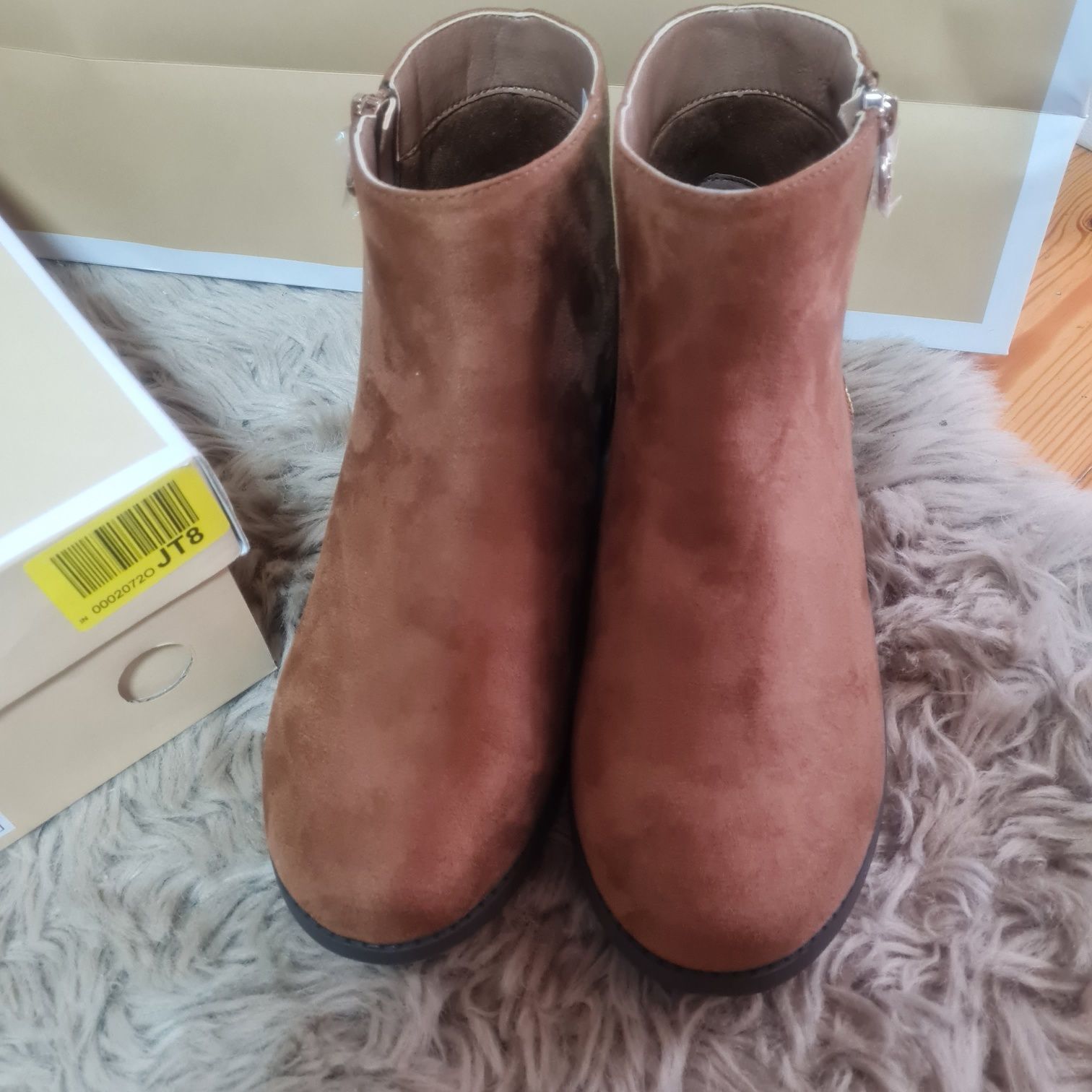 Michael Kors botki sztybety zimowe emma Beth caramel r. 36 nowe w pude