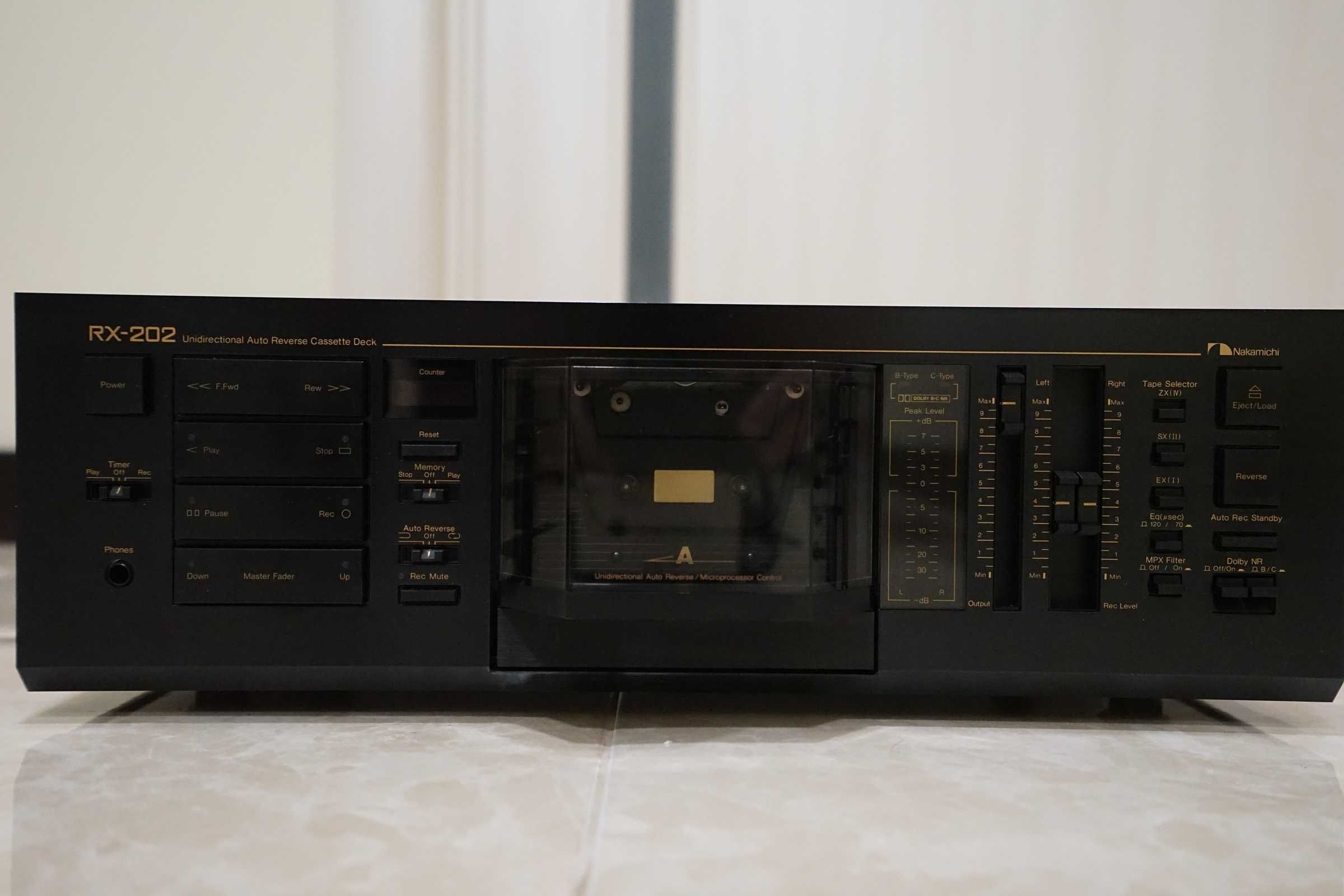 Касетна дека з автореверсом Nakamichi RX-202