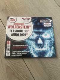 Gra PC - Wolfenstein PL 2009 z CDAction unikat retro