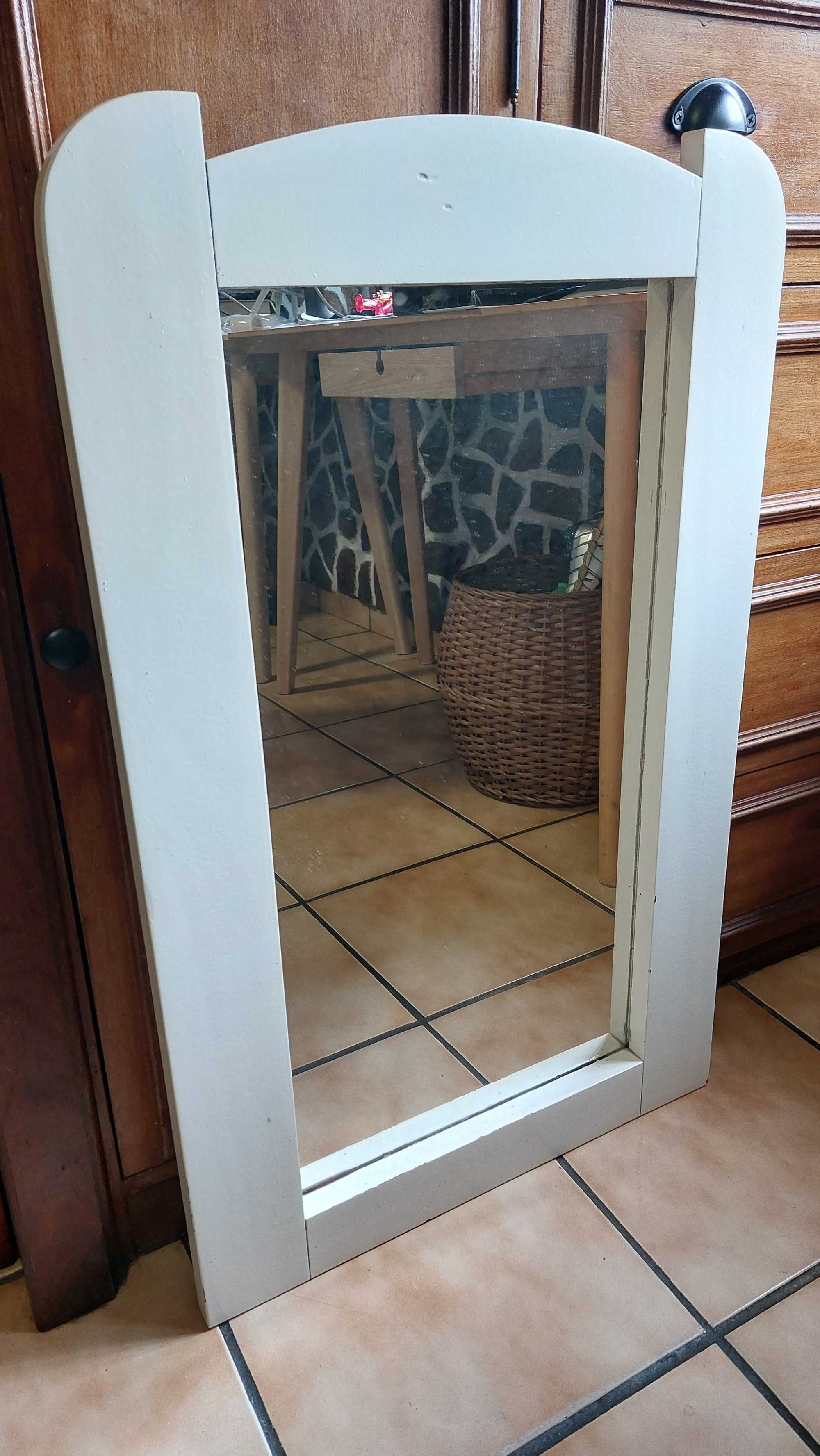 Espelhos Antigo Branco