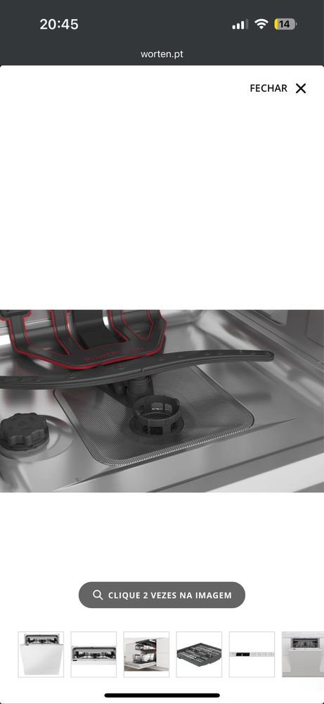 Máquina de Lavar Loiça Encastre WHIRLPOOL