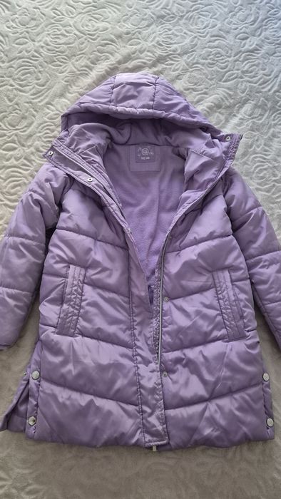 Płaszcz zimowy dla dziewczynki rozm 140