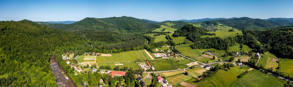Działka nad rzeką, Bieszczady, Bukowiec, gmina Solina